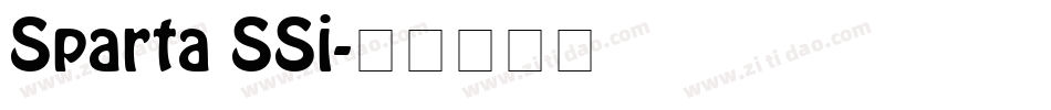 Sparta SSi字体转换